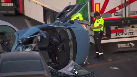Al menos seis muertos en un accidente m&uacute;ltiple en Sangonera la Seca