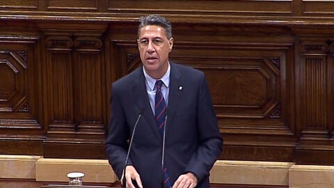 Xavier Garc&iacute;a Albiol responde a Puigdemont en el Parlament