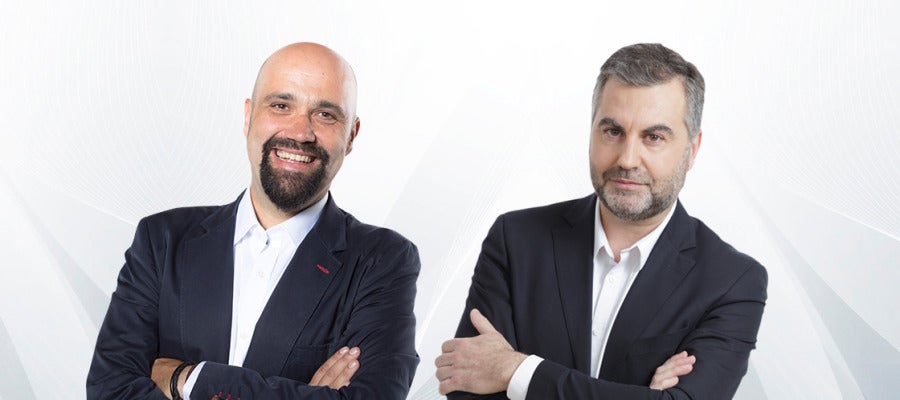 Carlos Alsina y David del Cura Carlos Alsina y David del Cura