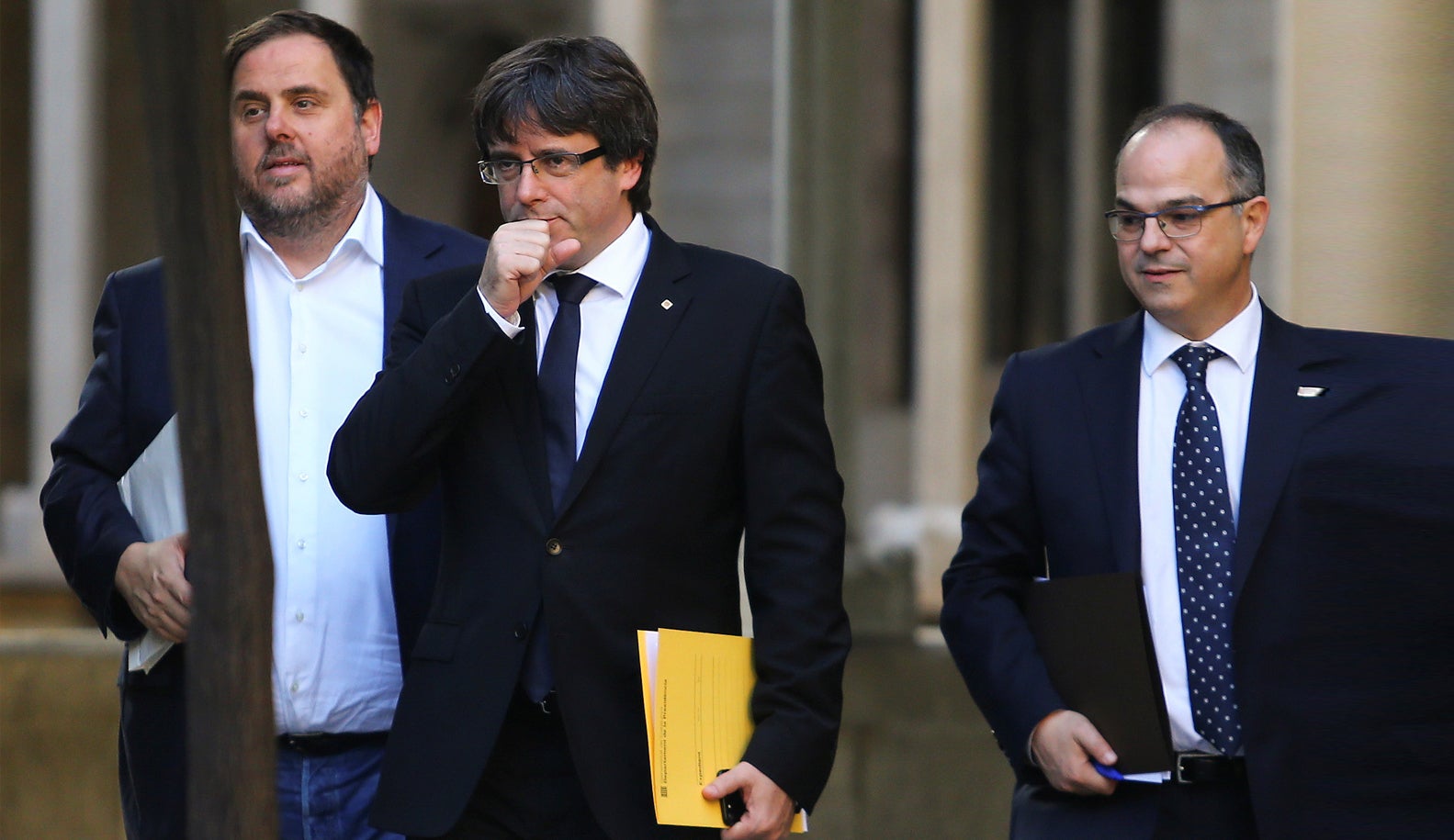 Sabino Méndez: "En Cataluña ya sabemos que el artículo 155 llegará" Sabino Méndez: "En Cataluña ya sabemos que el artículo 155 llegará"