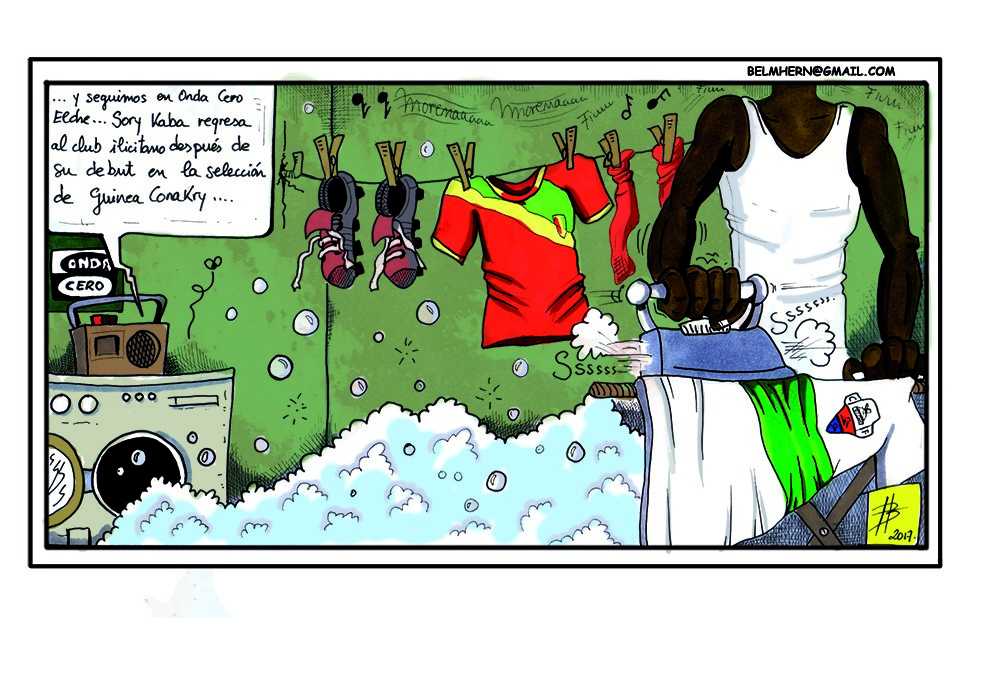 "Defender a mi país es muy bonito, pero ahora me centro en el Elche" "Defender a mi país es muy bonito, pero ahora me centro en el Elche"