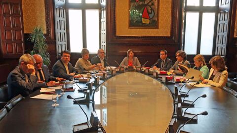 Mesa del Parlament de Catalu&ntilde;a
