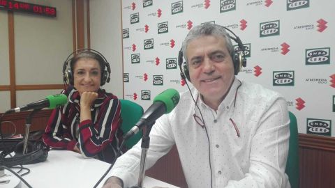 Jos&eacute; Crespo y Cristina Miranda