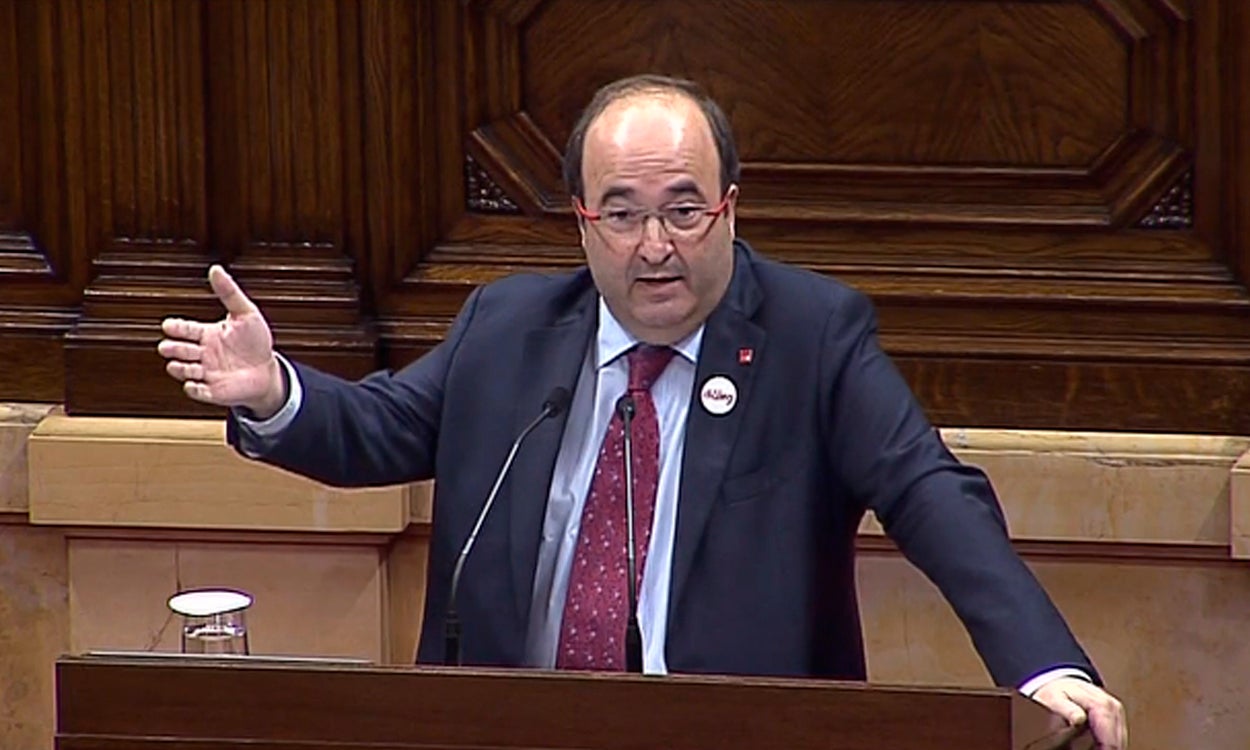 Iceta llama al diálogo pero ve "inevitable" la aplicación del 155 para convocar elecciones Iceta llama al diálogo pero ve "inevitable" la aplicación del 155 para convocar elecciones