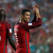 Cristiano Ronaldo agradece al público de Lisboa el cariño recibido