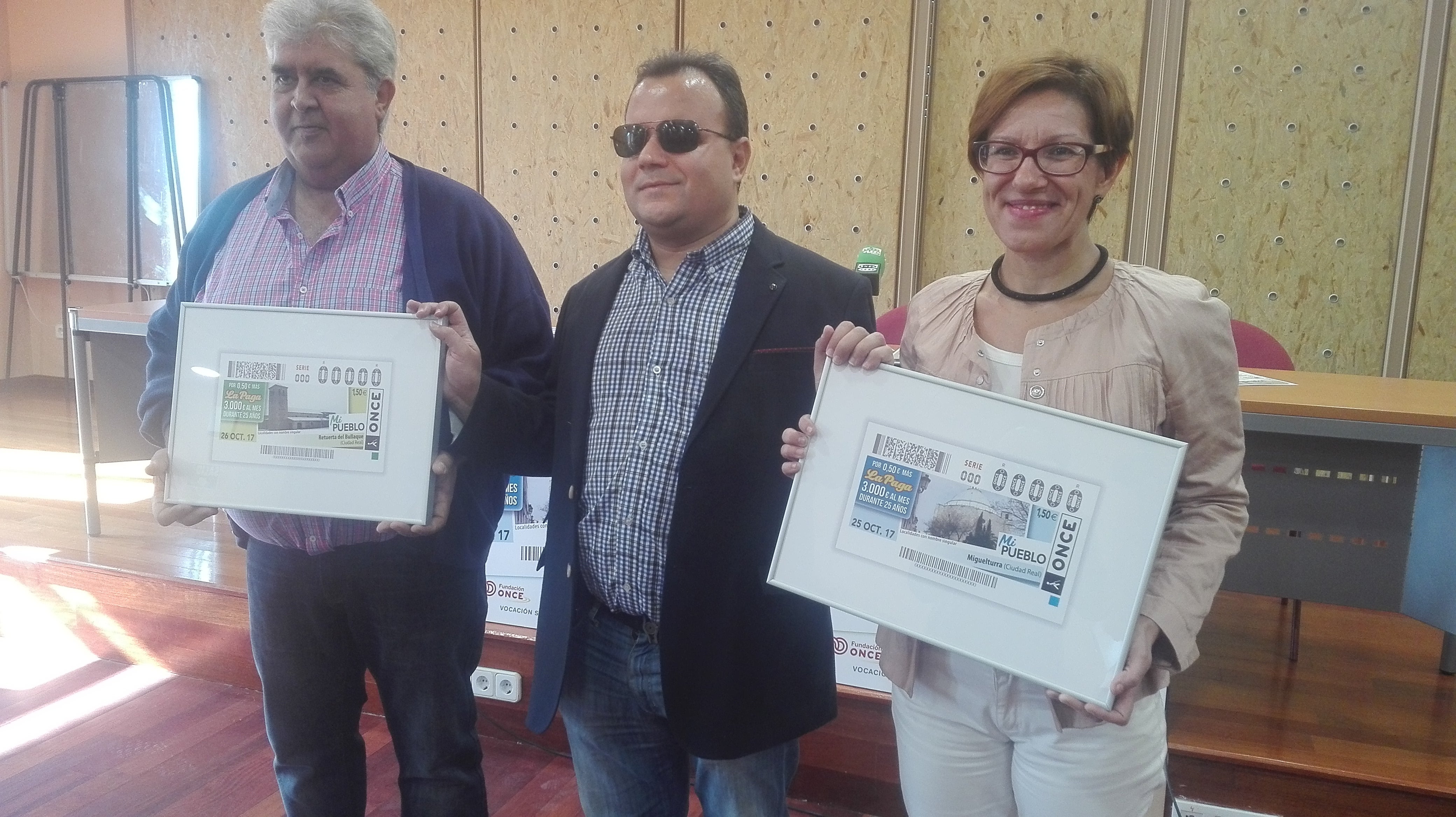 Miguelturra y Retuerta del Bullaque en cupones de la ONCE Miguelturra y Retuerta del Bullaque en cupones de la ONCE
