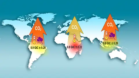 La NASA difunde los datos mundiales del ciclo del CO2 visto desde el espacio La NASA difunde los datos mundiales del ciclo del CO2 visto desde el espacio