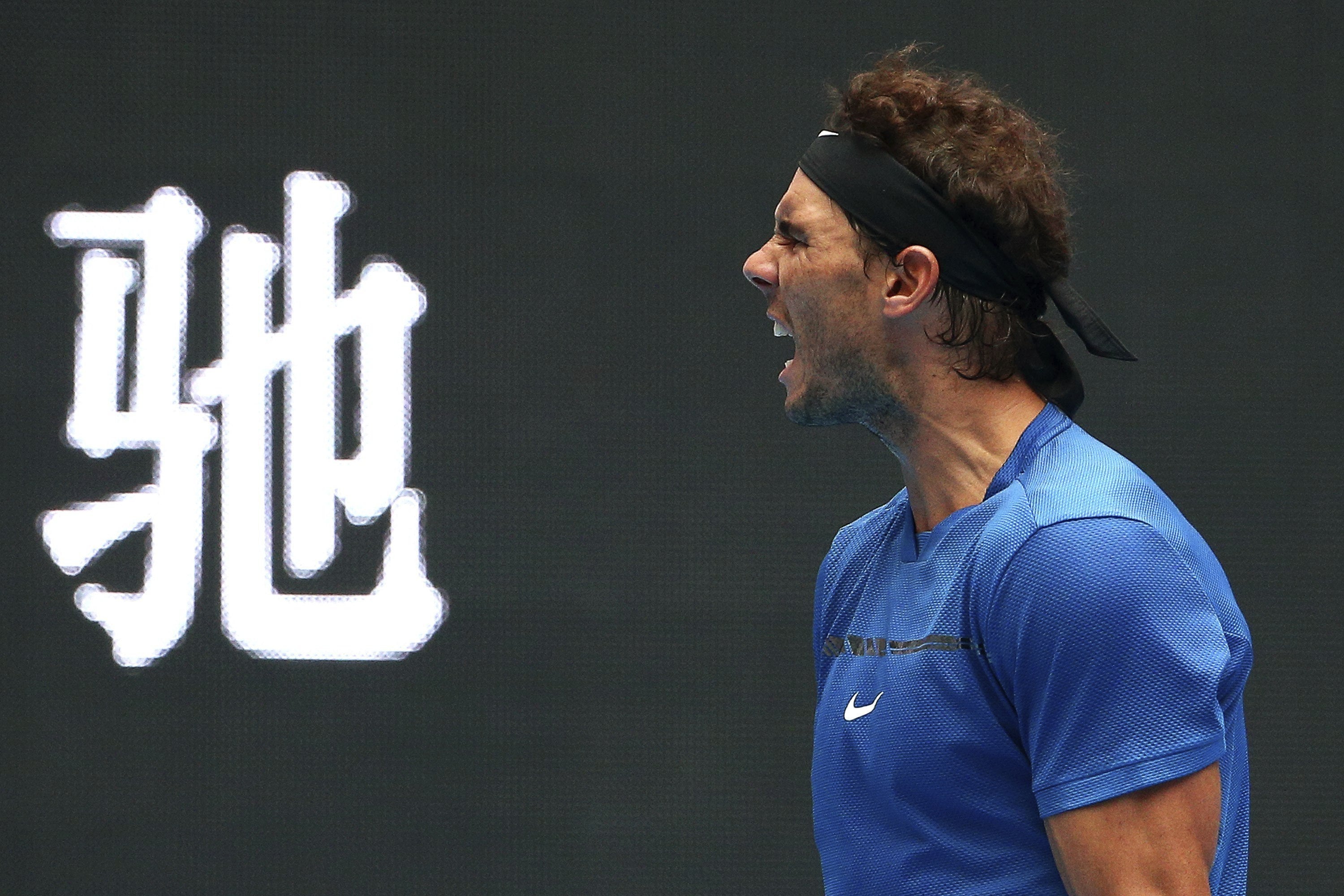 Nadal tritura a Fognini y se medirá a Dimitrov en los cuartos de Shanghái Nadal tritura a Fognini y se medirá a Dimitrov en los cuartos de Shanghái