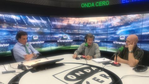 Carlos Soria en El Transistor junto a Sebas &Aacute;lvaro y Jos&eacute; Ram&oacute;n de La Morena