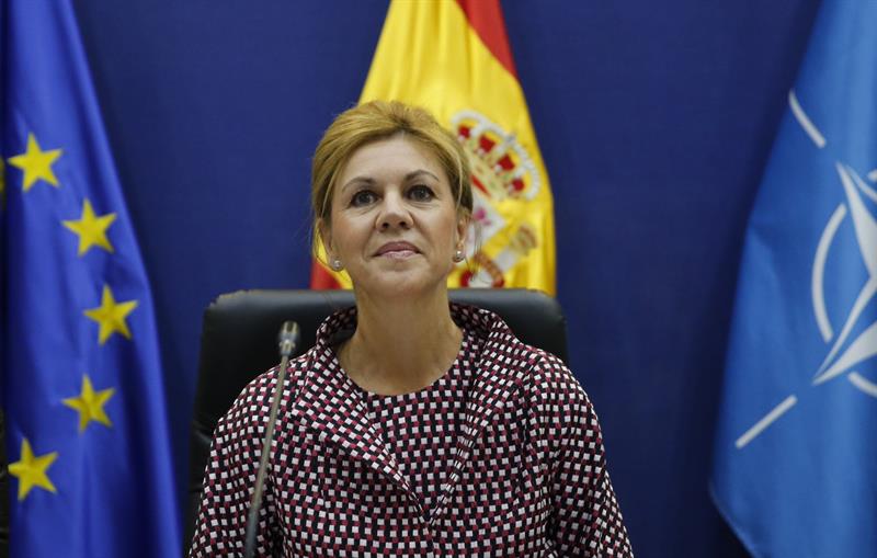 Cospedal reitera que las Fuerzas Armadas defenderán la soberanía nacional Cospedal reitera que las Fuerzas Armadas defenderán la soberanía nacional