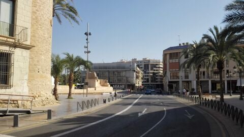 Zona de Traspalacio en Elche.