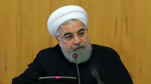 El presidente iran&iacute;, Hasan Rohan&iacute;