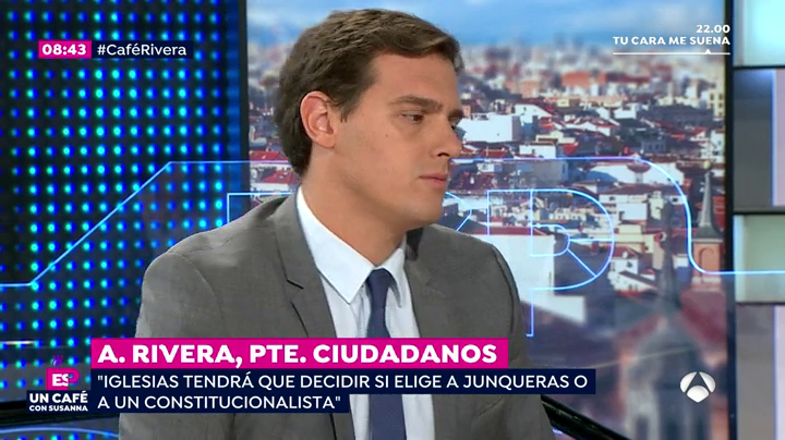 Rivera, sobre la reforma constitucional: "Tiene que ser para todos los españoles y Sánchez cree hay que hacer algo a medida para los independentistas" Rivera, sobre la reforma constitucional: "Tiene que ser para todos los españoles y Sánchez cree hay que hacer algo a medida para los independentistas"