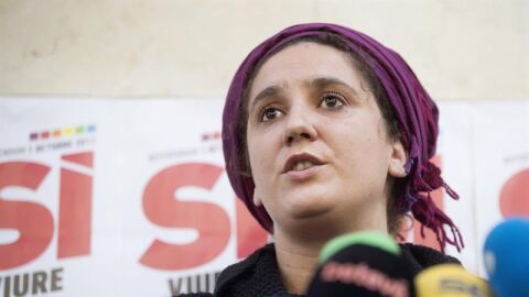Nuria Gibert, Portavoz del secretariado nacional de CUP