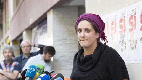 Nuria Gibert, Portavoz del secretariado nacional de CUP 