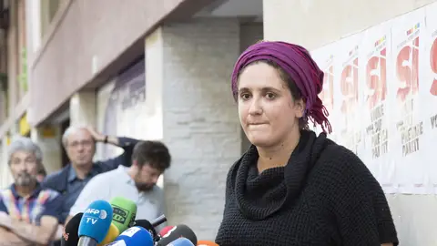 Nuria Gibert, Portavoz del secretariado nacional de CUP Nuria Gibert, Portavoz del secretariado nacional de CUP