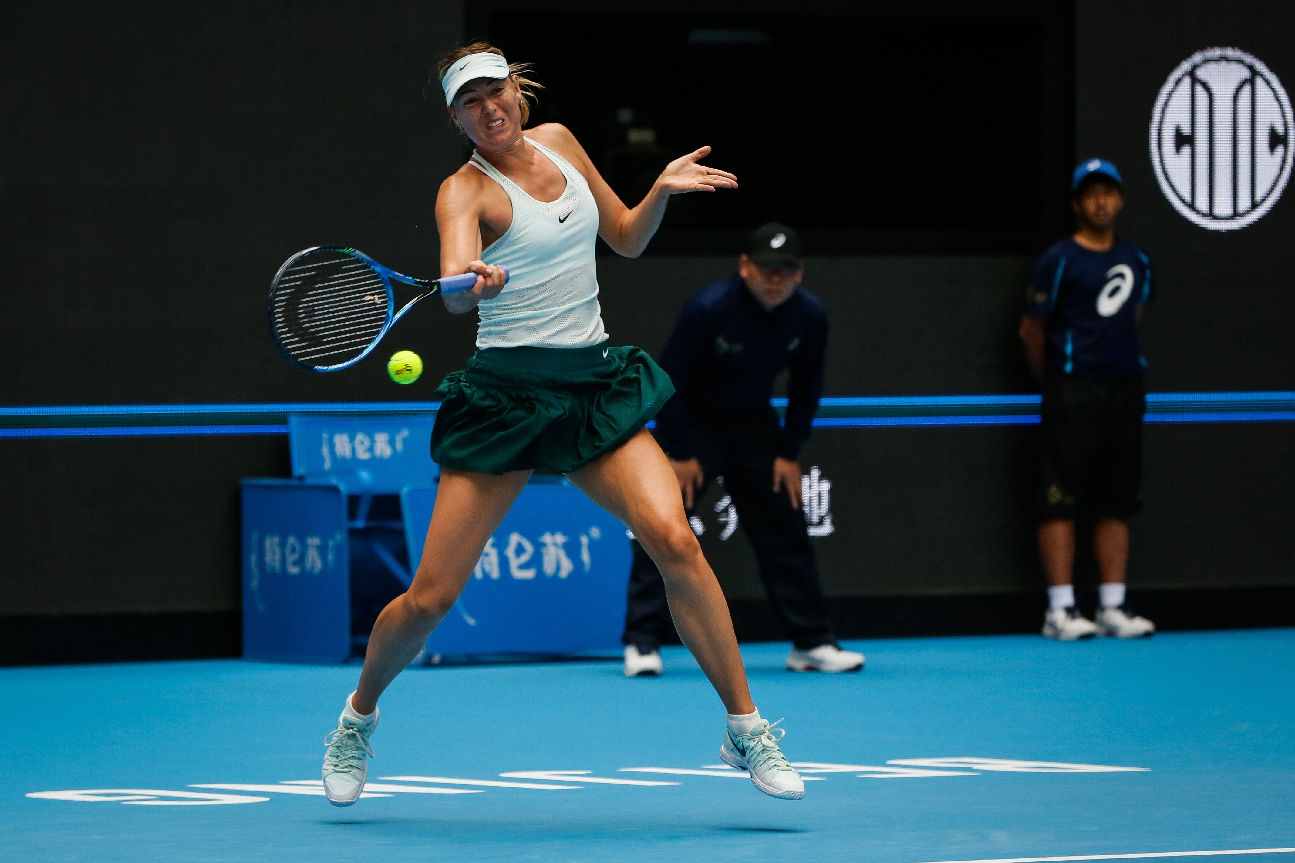 Maria Sharapova regresa a una final WTA más de dos años después Maria Sharapova regresa a una final WTA más de dos años después