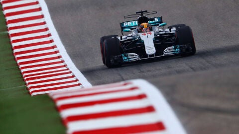 Hamilton, en acci&oacute;n en Austin