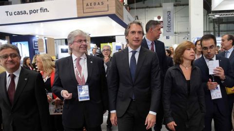 Jordi Cornet junto al Ministro de Fomento, &Iacute;&ntilde;igo de la Serna