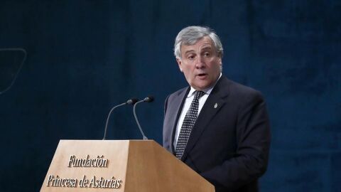 Antonio Tajani en los Premios Princesa de Asturias 2017
