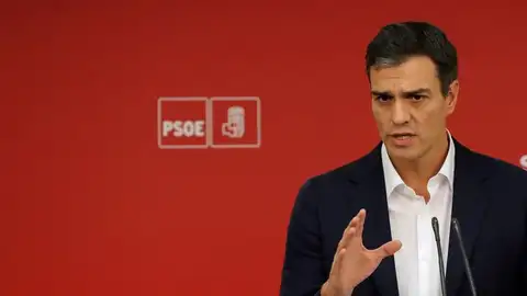 El secretario general del PSOE, Pedro Sánchez El secretario general del PSOE, Pedro Sánchez