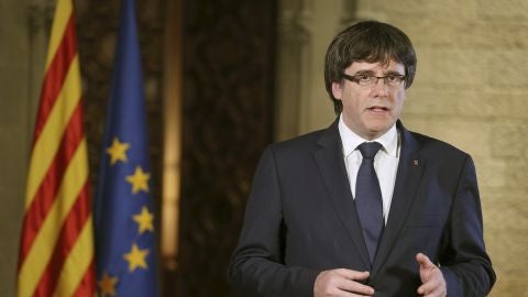 El president de la Generalitat, Carles Puigdemont