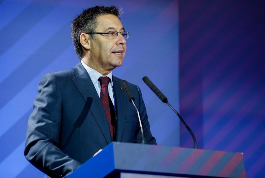 Bartomeu reconoce contactos con Griezmann: "Vi a su representante en octubre" Bartomeu reconoce contactos con Griezmann: "Vi a su representante en octubre"
