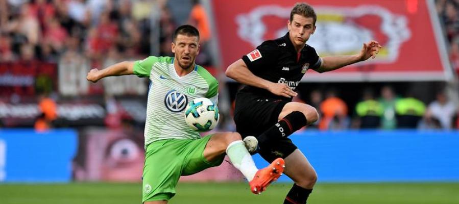 Ignacio Camacho, en un partido con el Wolfsburgo. Ignacio Camacho, en un partido con el Wolfsburgo.