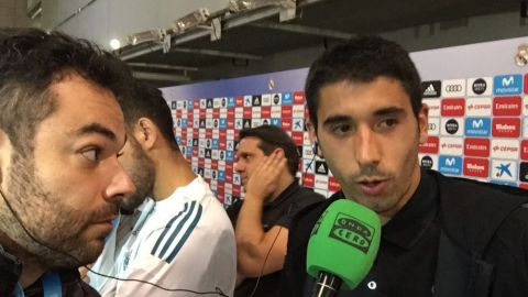 Jos&eacute; &Aacute;ngel con Edu Pidal. 