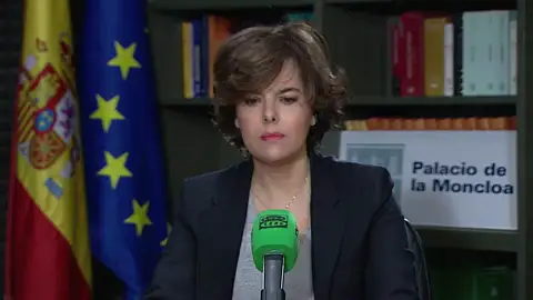 VÍDEO | Entrevista completa a Soraya Sáenz de Santamaría en Más de uno VÍDEO | Entrevista completa a Soraya Sáenz de Santamaría en Más de uno