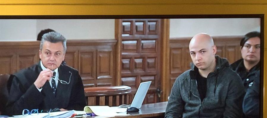 Sergio Morate durante el juicio Sergio Morate durante el juicio