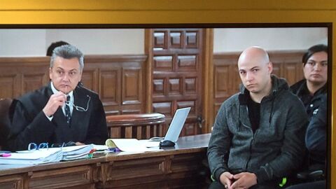 Sergio Morate durante el juicio