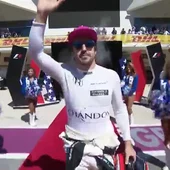 Show en Austin: la presentación más americana de los pilotos de F1 Show en Austin: la presentación más americana de los pilotos de F1