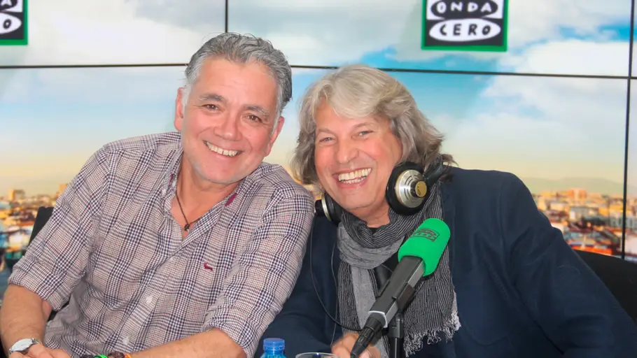 José Mercé con Juan Ramón Lucas en Más de uno José Mercé con Juan Ramón Lucas en Más de uno