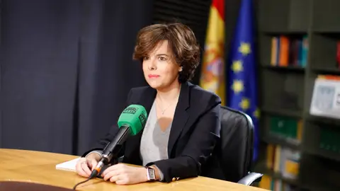 Soraya Sáenz de Santamaría en Onda Cero Soraya Sáenz de Santamaría en Onda Cero