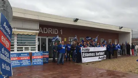 Movilización en los centros penitenciarios de Alcalá Contra las agresiones a funcionarios y por la cobertura de vacantes