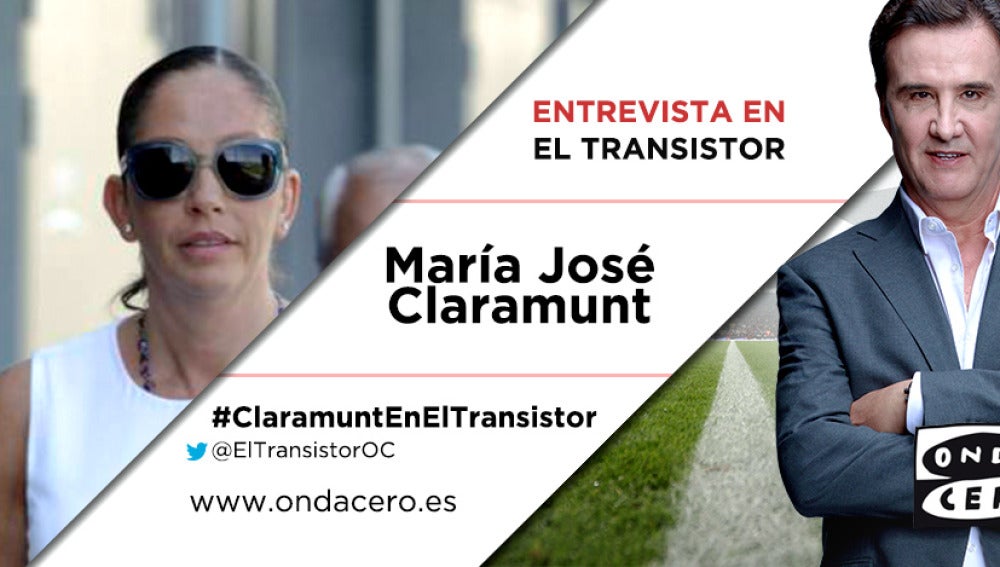 De la Morena entrevista a María José Claramunt en El Transistor.