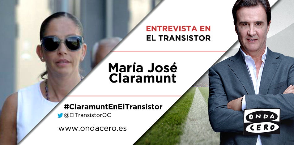 De la Morena entrevista esta noche a María José Claramunt en El Transistor De la Morena entrevista esta noche a María José Claramunt en El Transistor