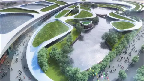 Así será Open Sky Torrejón Colocada la primera piedra del centro comercial abierto de la Compañía Phalsbourg