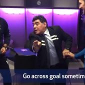 Los consejos de Maradona a Harry Kane para marcar goles