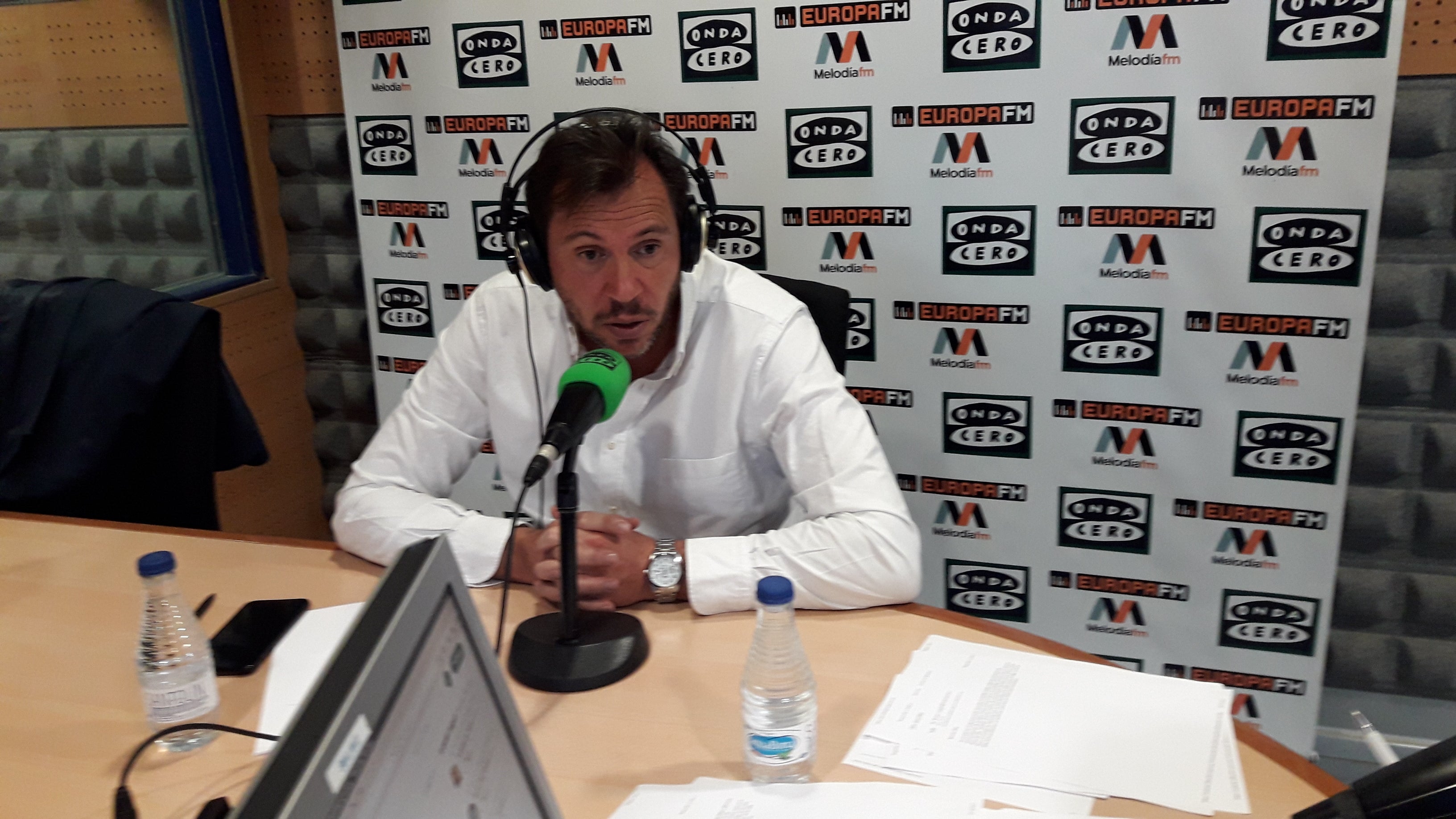 Óscar Puente, en Valladolid en la Onda Óscar Puente, en Valladolid en la Onda