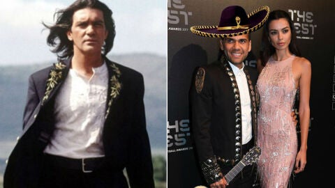 Dani Alves, a lo Antonio Banderas en 'El Mariachi' en la gala de los premios 'The Best'