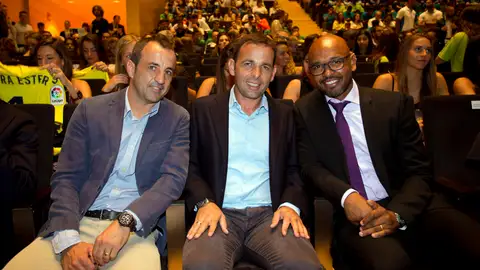 Calleja junto a Quique Álvarez Calleja junto a Quique Álvarez