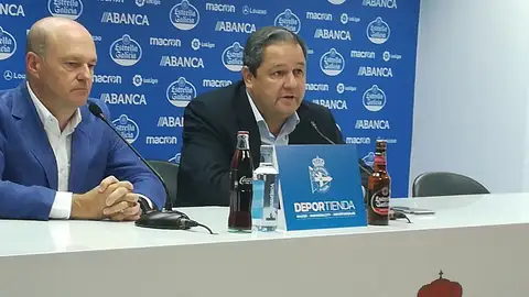 Pepe Mel y Tino Fernández Pepe Mel y Tino Fernández
