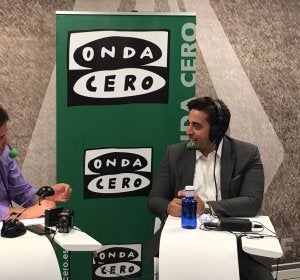 Jonathan Praena, presidente del Fuenlabrada en El Transistor Jonathan Praena, presidente del Fuenlabrada en El Transistor