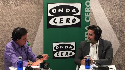 Jonathan Praena, presidente del Fuenlabrada en El Transistor