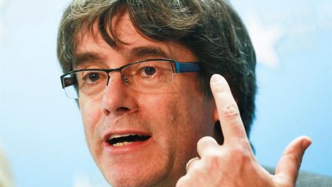 El expresidente de la Generalitat de Catalu&ntilde;a Carles Puigdemont