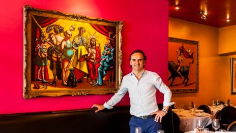 El propietario de Cambio de Tercio, Abel Lusa. 
