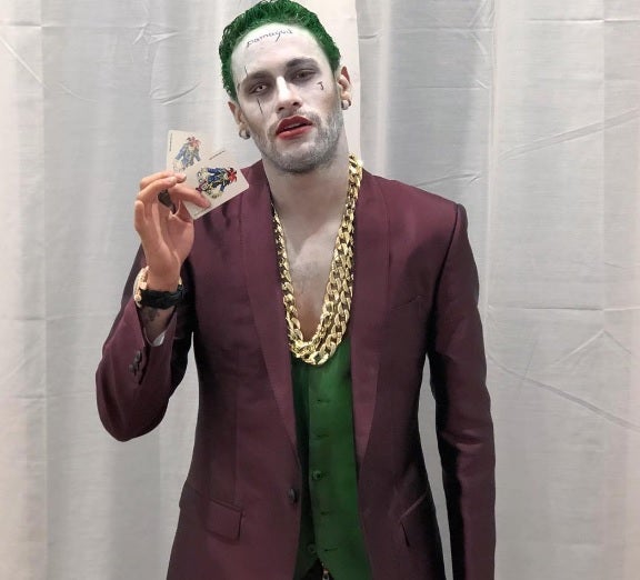 Neymar se va de fiesta en la noche de Halloween disfrazado de Joker Neymar se va de fiesta en la noche de Halloween disfrazado de Joker