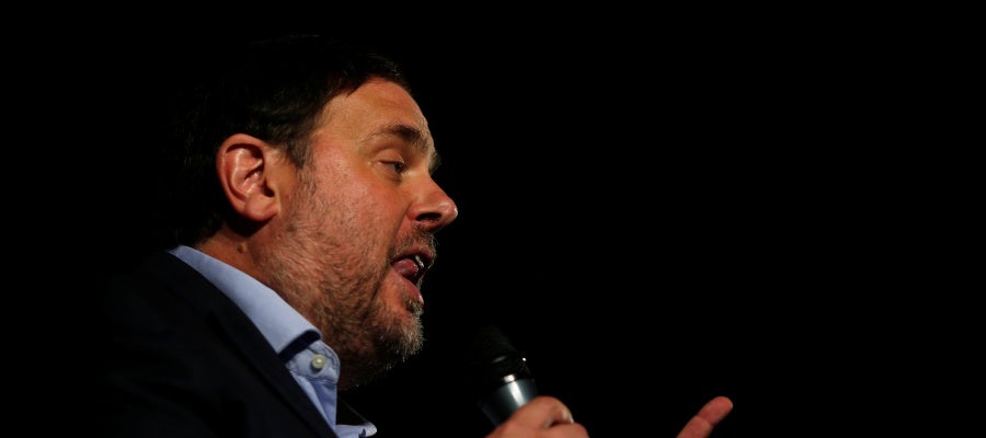 El exvicepresidente de la Generalitat, Oriol Junqueras El exvicepresidente de la Generalitat, Oriol Junqueras